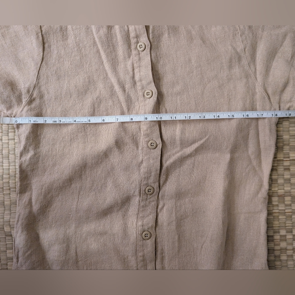 NWT Jungmaven Stillwater Pant Romper 100% Hemp Oat Milk Women's Size Medium - Picture 5 of 5
